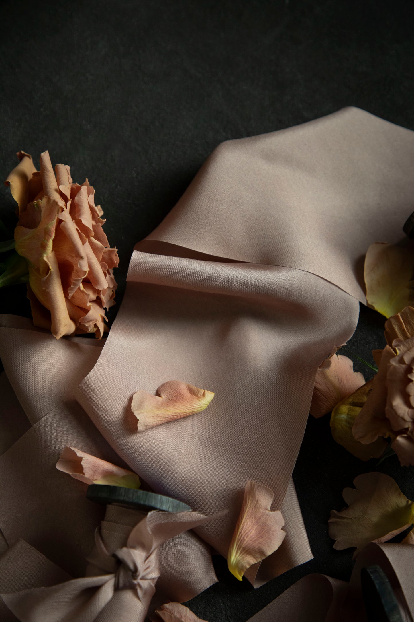 Vintage Rose Silk Ribbon – A Timeless Touch of Romance and Elegance