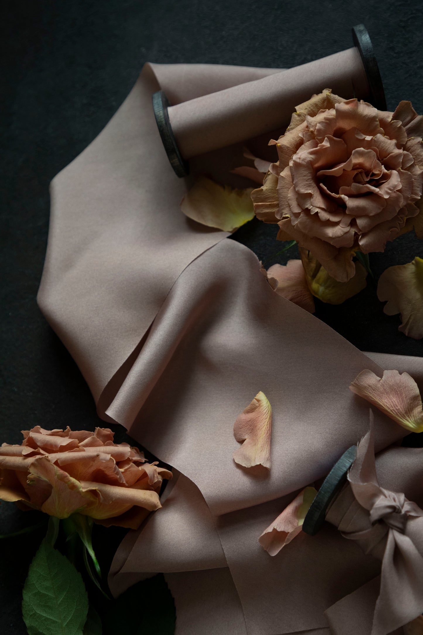 Vintage Rose Silk Ribbon – A Timeless Touch of Romance and Elegance