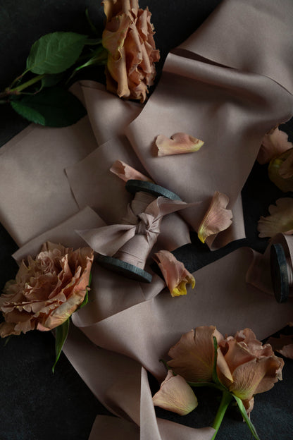 Vintage Rose Silk Ribbon – A Timeless Touch of Romance and Elegance