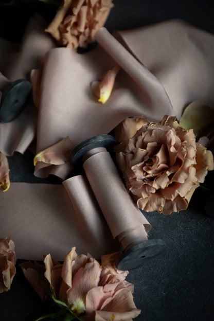 Vintage Rose Silk Ribbon – A Timeless Touch of Romance and Elegance