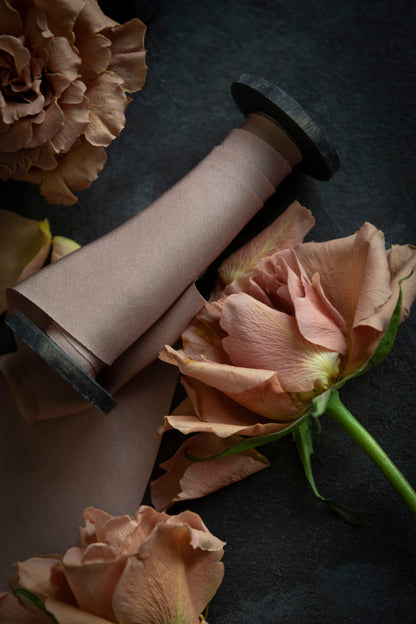 Vintage Rose Silk Ribbon – A Timeless Touch of Romance and Elegance